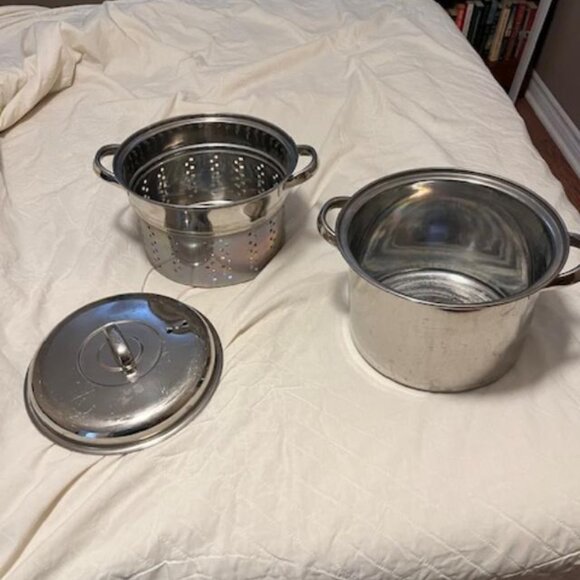 spaghetti pot with strainer - Picture 2 of 4